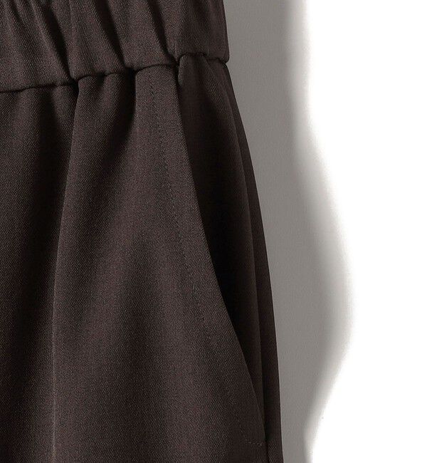 SHIPS for women「〈手洗い可能〉梳毛調ポケット デザイン ストレッチ ドロスト パンツ」|その他|