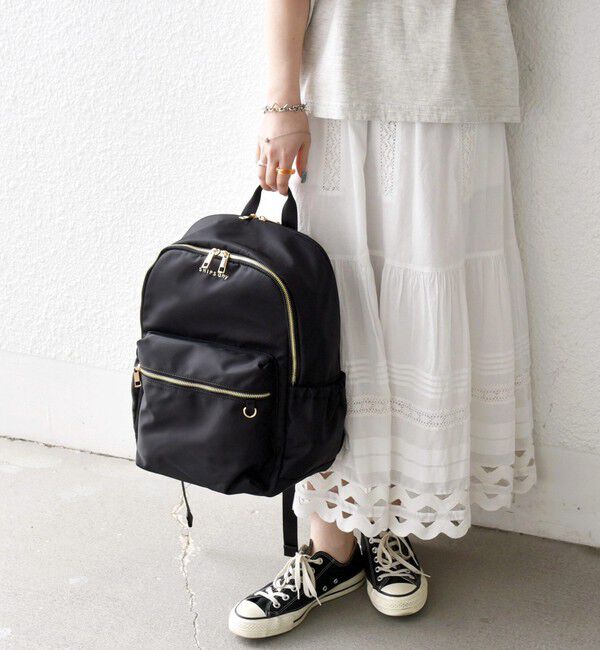 SHIPS any「《予約》SHIPS any: A4 サイド ギャザー ポケット バックパック」|リュック|