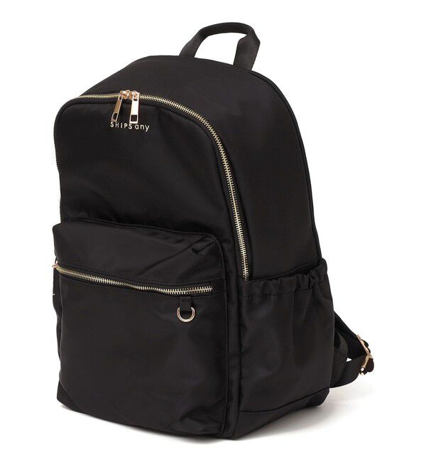 SHIPS any「《予約》SHIPS any: A4 サイド ギャザー ポケット バックパック」|リュック|