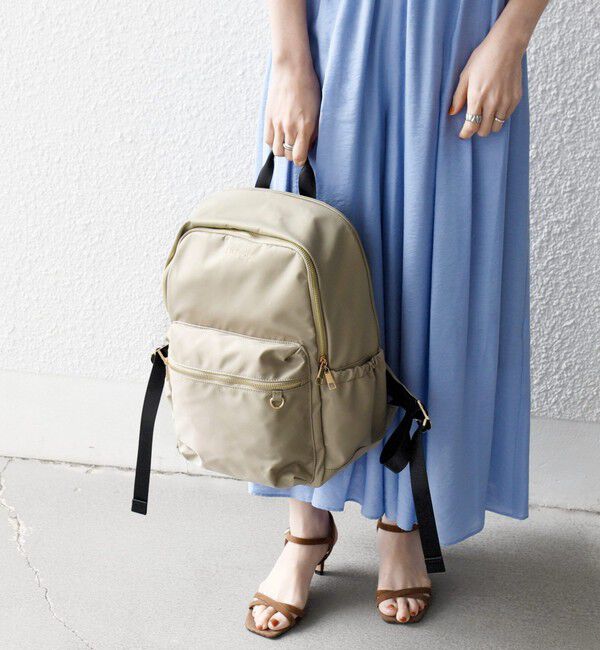 SHIPS any「《予約》SHIPS any: A4 サイド ギャザー ポケット バックパック」|リュック|