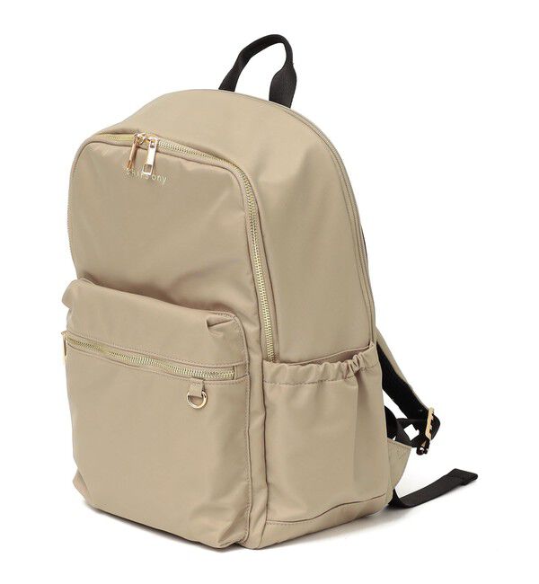 SHIPS any「《予約》SHIPS any: A4 サイド ギャザー ポケット バックパック」|リュック|