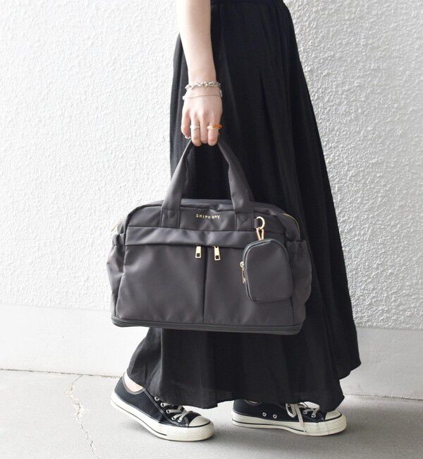 SHIPS any「《予約》SHIPS any: 10ポケット 2WAY アジャスタブル ボストン バッグ」|ボストンバッグ|