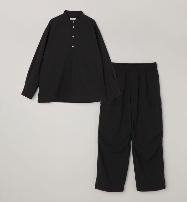 SHIPS any「SHIPS any:〈吸水速乾〉Rapidry バンドスキッパー スピンドル プルオーバー シャツ(セットアップ対応)◆」|シャツ・ブラウス|