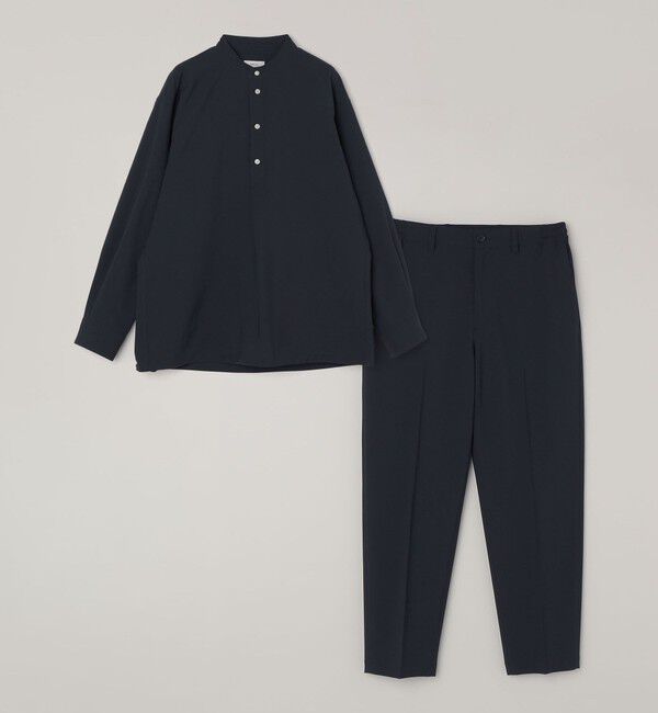 SHIPS any「SHIPS any:〈吸水速乾〉Rapidry バンドスキッパー スピンドル プルオーバー シャツ(セットアップ対応)◆」|シャツ・ブラウス|