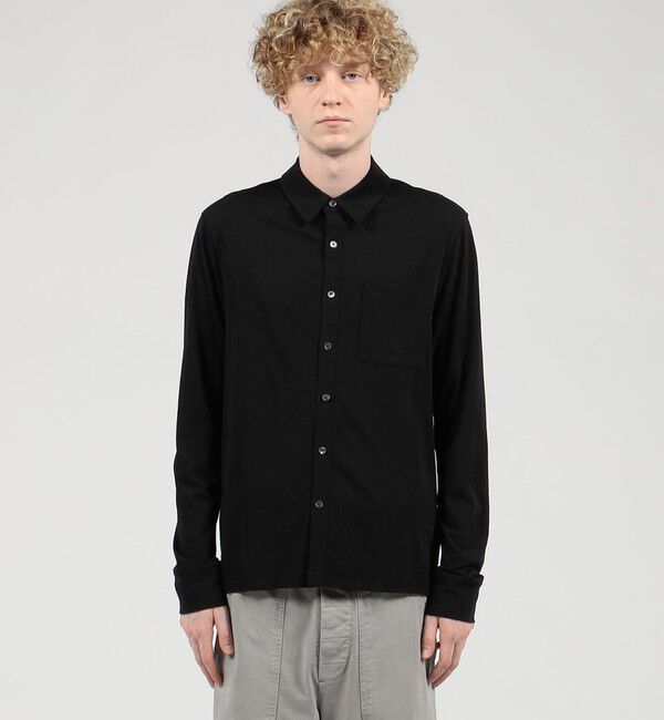 JAMES PERSE「コットンジャージー ロングスリーブシャツ MCFJ3442」|シャツ・ブラウス|