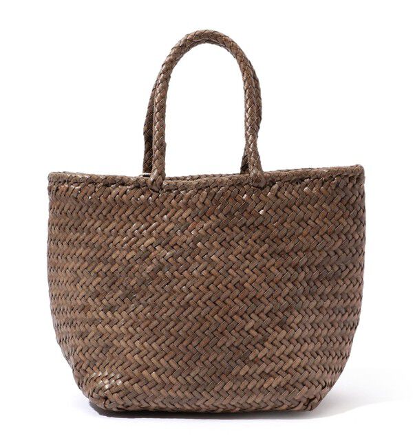 TOMORROWLAND GOODS「dragon DIFFUSION GRACE バスケット スモール バッグ」|ハンドバッグ|49 ダークブラウン