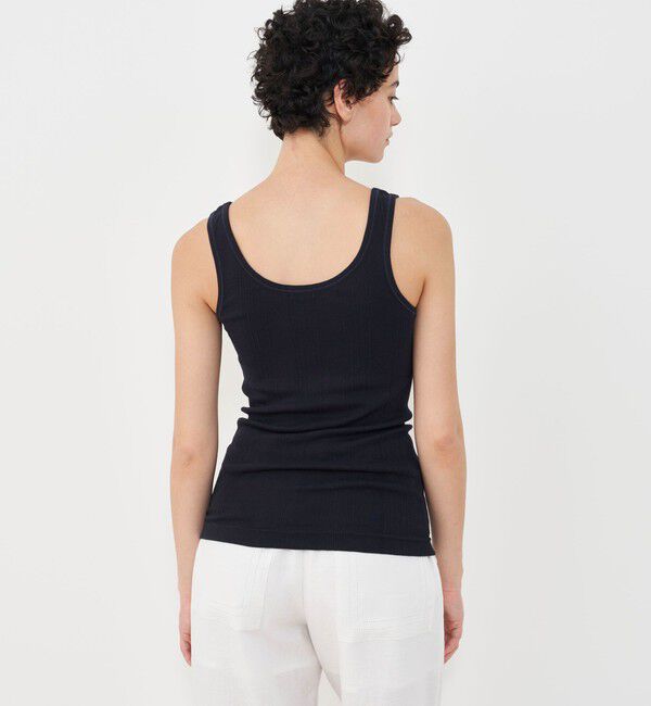 GALERIE VIE「コットンランダムリブ タンクトップ」|タンクトップ|