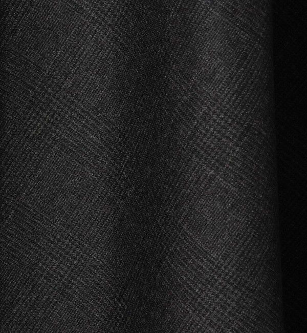 GALERIE VIE「フラノストレッチ ギャザーマキシスカート」|フレア|