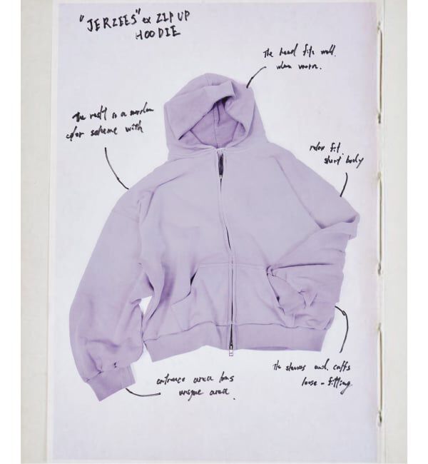 JOINT WORKS「JERZEES別注ZIP UP HOODIE」|パーカー|