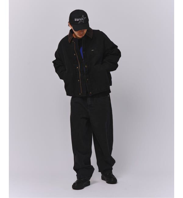 JOINT WORKS「NOMANUAL/ノーマニュアルWAVE CURVED DENIM PANTS」|デニム|