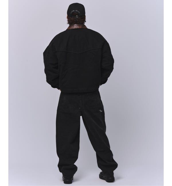 JOINT WORKS「NOMANUAL/ノーマニュアルWAVE CURVED DENIM PANTS」|デニム|