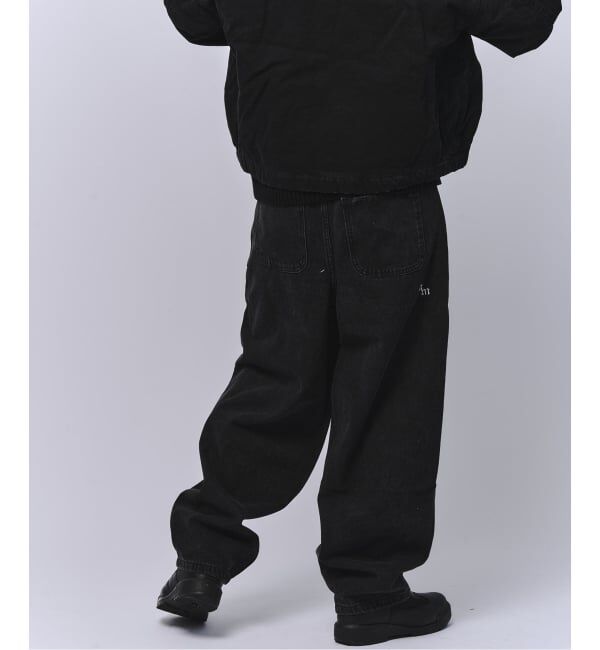 JOINT WORKS「NOMANUAL/ノーマニュアルWAVE CURVED DENIM PANTS」|デニム|