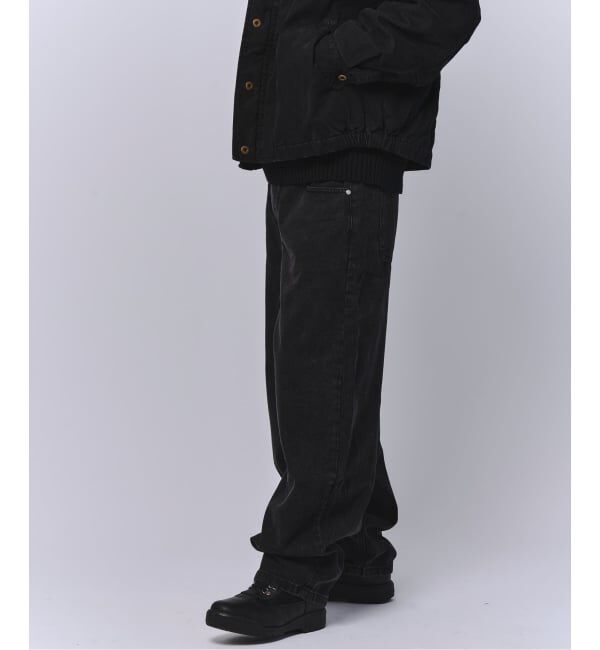 JOINT WORKS「NOMANUAL/ノーマニュアルWAVE CURVED DENIM PANTS」|デニム|