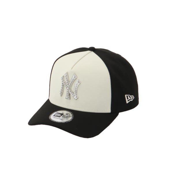JOINT WORKS「NEWERA / ニューエラ 9FORTY A-Frame MLB PEARL BADGE」|キャップ・キャスケット|ブラック