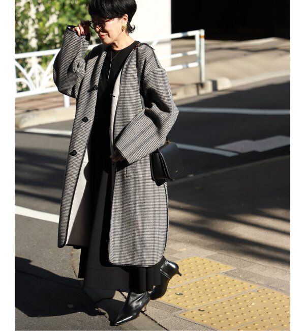 VERMEIL par iena「【TICCA/ティッカ】リバーシブルコート」|その他|ベージュ