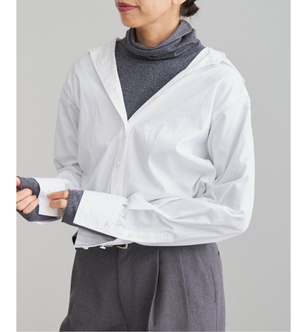 IENA「スーピマコットン レギュラーカラーシャツ」|シャツ・ブラウス|ナチュラル