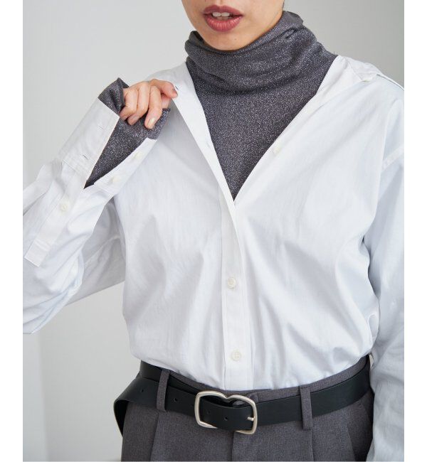 IENA「スーピマコットン レギュラーカラーシャツ」|シャツ・ブラウス|