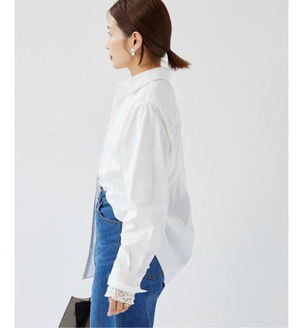 IENA「スーピマコットン レギュラーカラーシャツ」|シャツ・ブラウス|