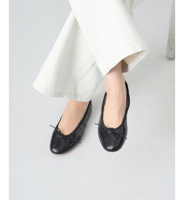 IENA「PORSELLI/ポルセリ LEATHER バレエシューズ」|バレエシューズ|