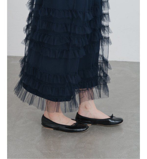 IENA「PORSELLI/ポルセリ LEATHER バレエシューズ」|バレエシューズ|