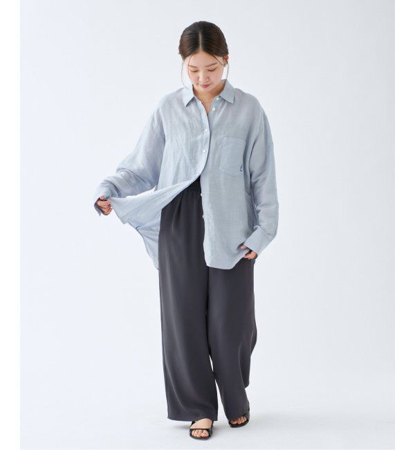 IENA「ダブルサテンイージーパンツ」|その他|