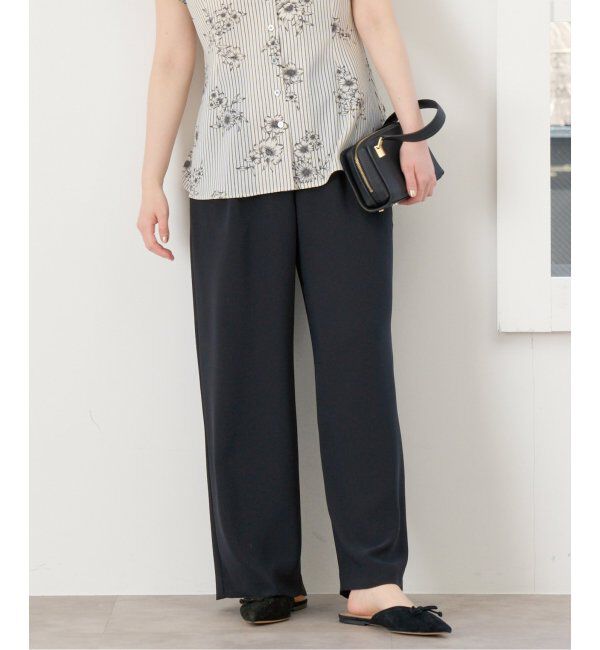 IENA「ダブルサテンイージーパンツ」|その他|