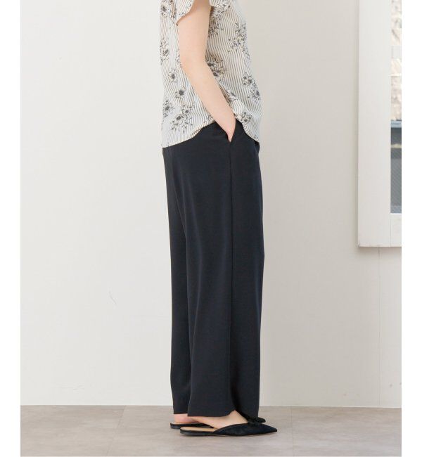 IENA「ダブルサテンイージーパンツ」|その他|