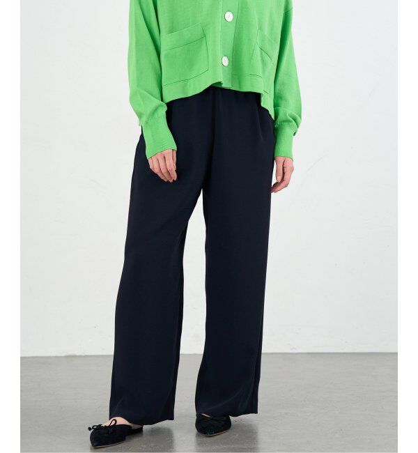 IENA「ダブルサテンイージーパンツ」|その他|