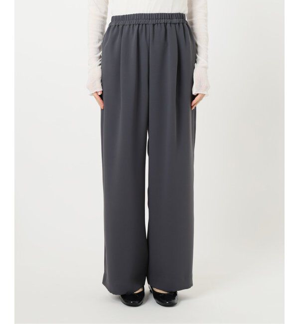 IENA「ダブルサテンイージーパンツ」|その他|