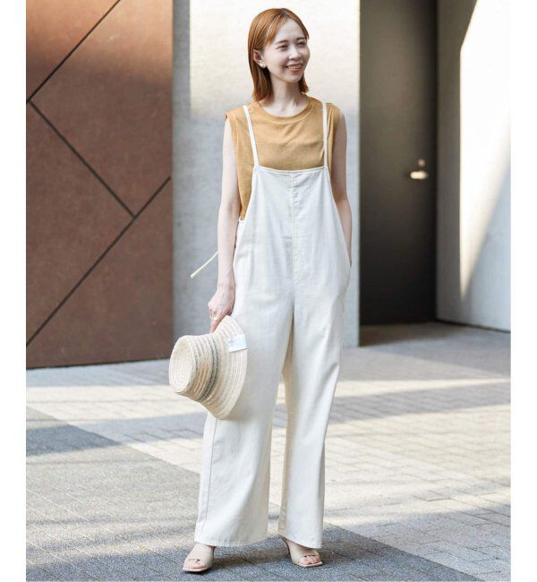 SLOBE IENA「《追加》スラブ天竺ノースリーブTEE」|Tシャツ・カットソー|