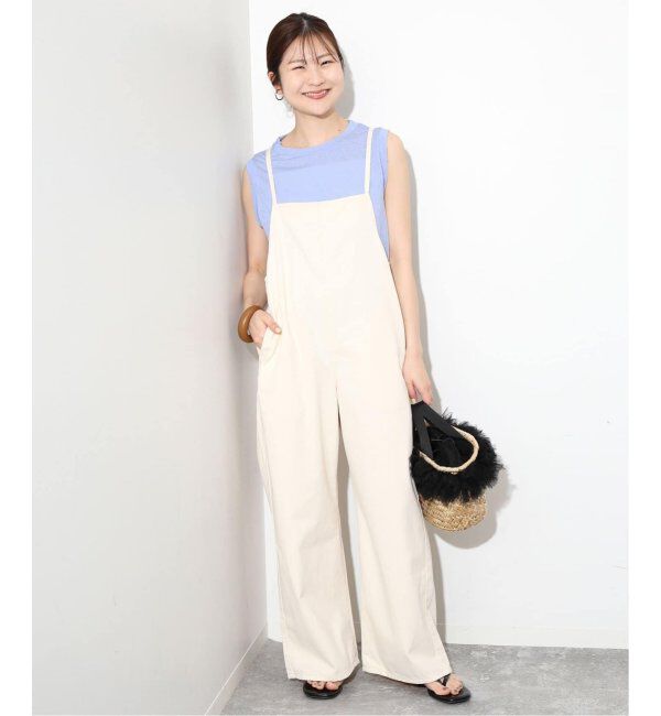 SLOBE IENA「《追加》スラブ天竺ノースリーブTEE」|Tシャツ・カットソー|