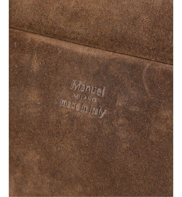IENA「Manuel MILANO/マニュエルミラノ SUEDE BOSTON スエードボストンバッグ」|ボストンバッグ|