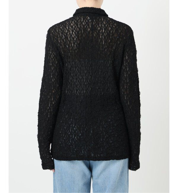 IENA LA BOUCLE「IENA LA BOUCLE ストレッチレースシャツ」|シャツ・ブラウス|