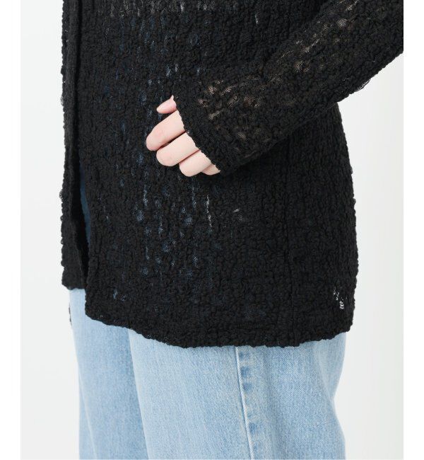 IENA LA BOUCLE「IENA LA BOUCLE ストレッチレースシャツ」|シャツ・ブラウス|