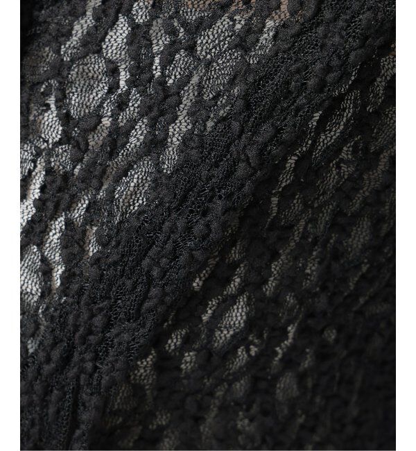 IENA LA BOUCLE「IENA LA BOUCLE ストレッチレースシャツ」|シャツ・ブラウス|