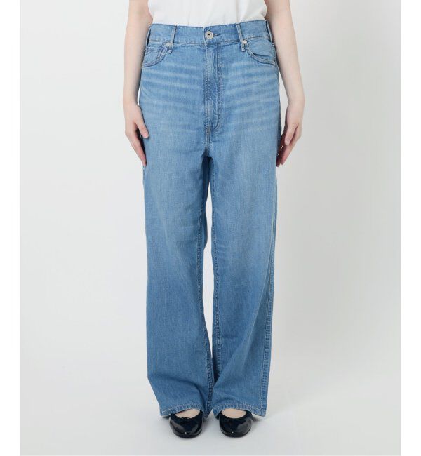 IENA「upper hights/アッパーハイツ 別注 THE LAZY OLIVIA ワイドストレートデニム」|デニム|