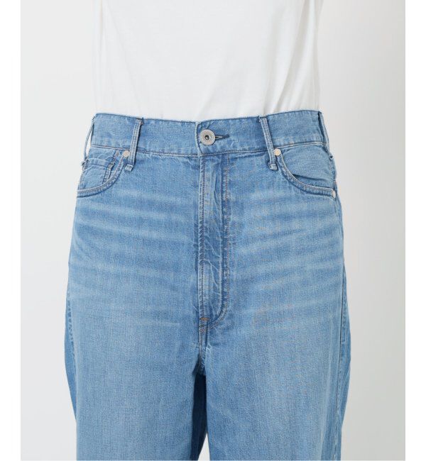 IENA「upper hights/アッパーハイツ 別注 THE LAZY OLIVIA ワイドストレートデニム」|デニム|