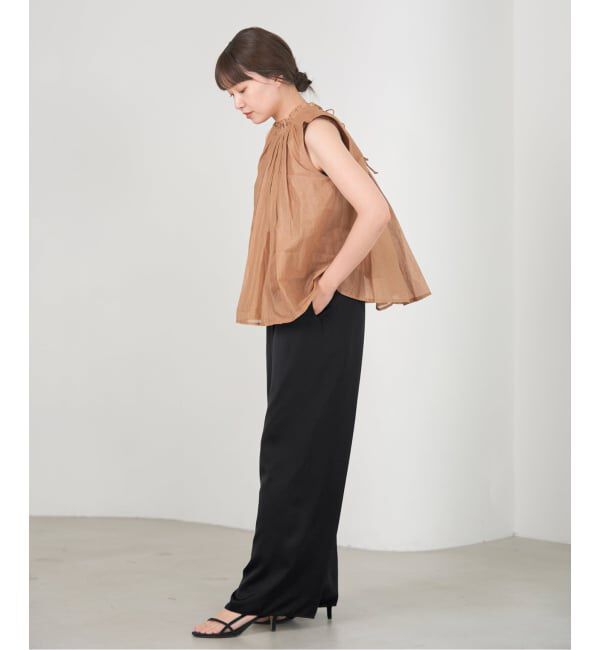 IENA「サテンイージーパンツ」|その他|