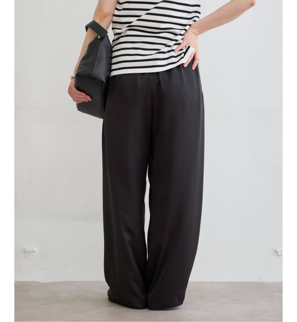 IENA「サテンイージーパンツ」|その他|