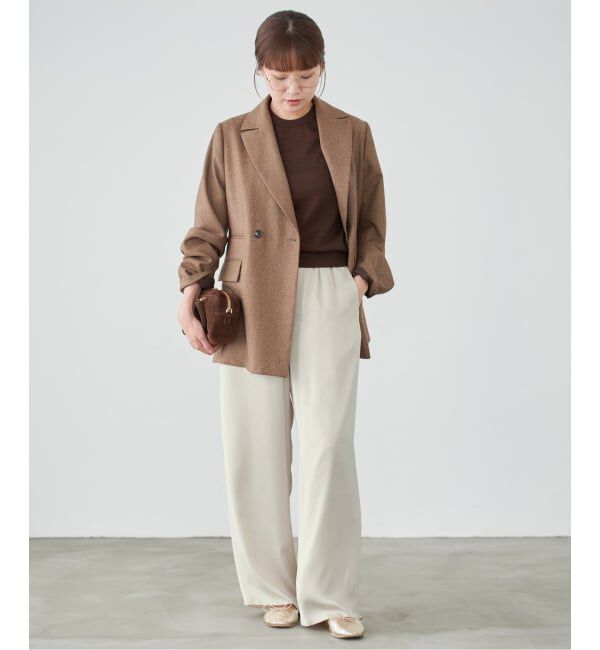 IENA「サテンイージーパンツ」|その他|