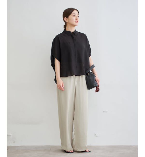 IENA「サテンイージーパンツ」|その他|