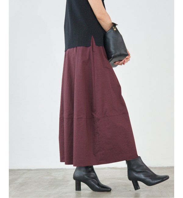 IENA「タフタトリミングスカート」|スカート|