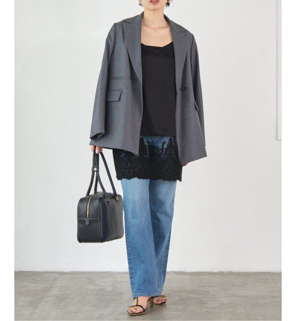 IENA「Satinレース キャミソールワンピース」|ワンピース|