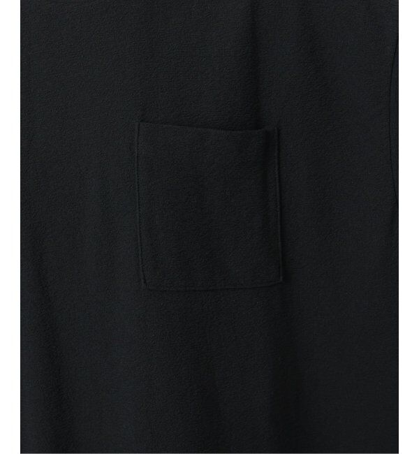 IENA「BLACK ポケットTドレス」|ワンピース|