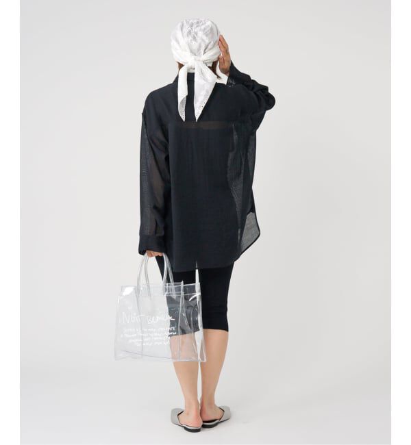 IENA「シアーメッシュ シャツ」|シャツ・ブラウス|