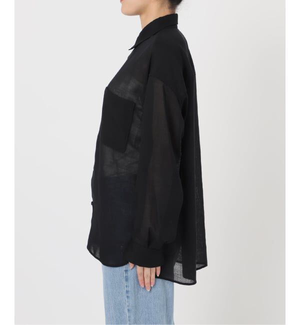 IENA「シアーメッシュ シャツ」|シャツ・ブラウス|