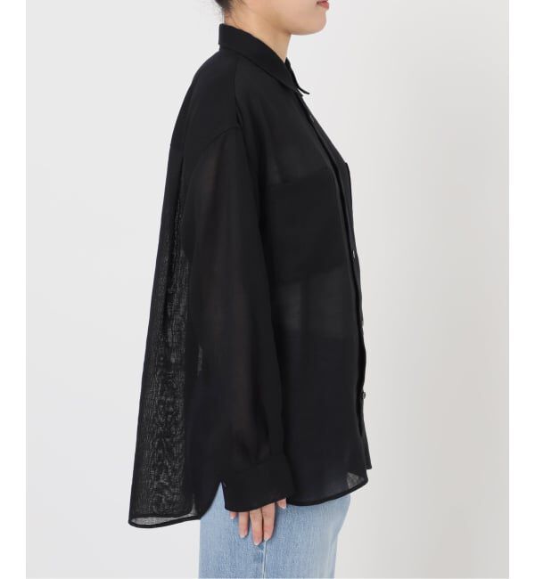 IENA「シアーメッシュ シャツ」|シャツ・ブラウス|