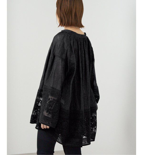 IENA「ラミーチャーチブラウス」|シャツ・ブラウス|