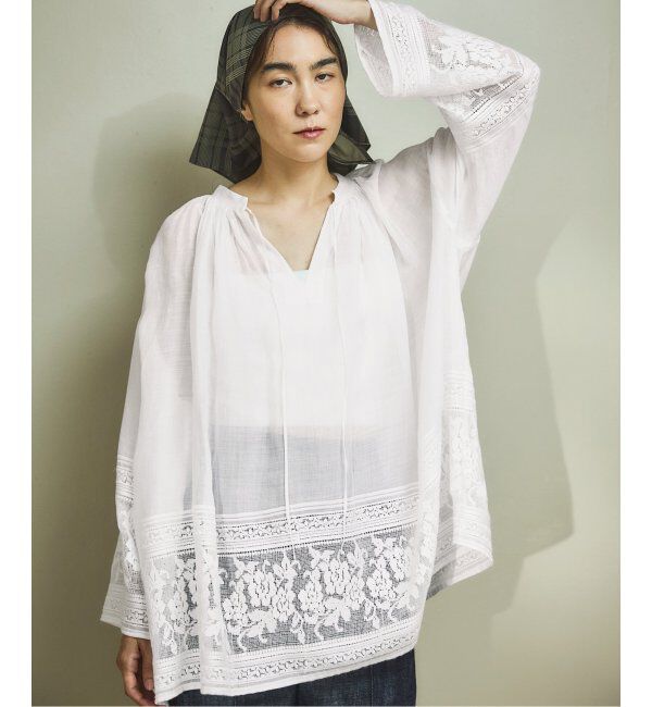 IENA「ラミーチャーチブラウス」|シャツ・ブラウス|