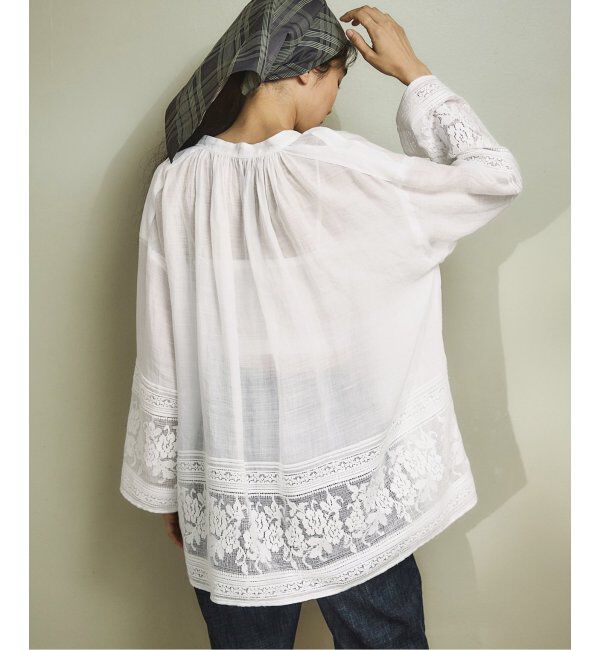 IENA「ラミーチャーチブラウス」|シャツ・ブラウス|